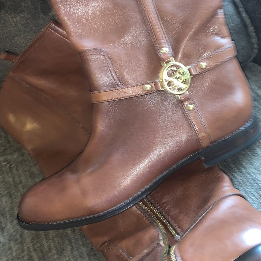 Coach leather riding boots! Great condition!